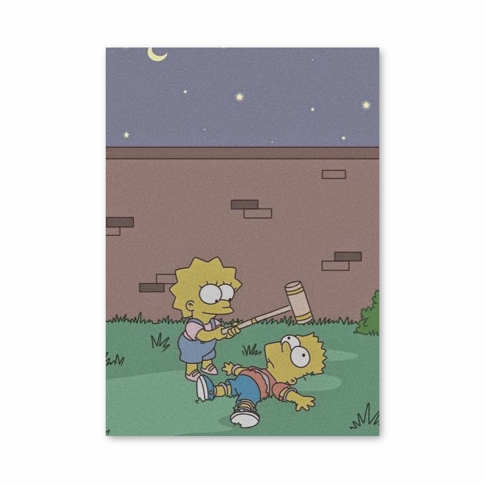 Póster Bart x Lisa