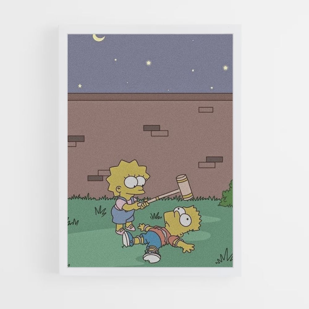 Póster Bart x Lisa