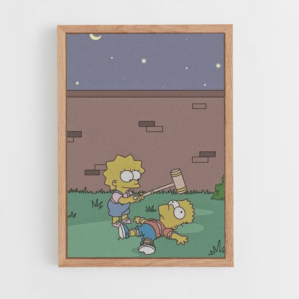 Póster Bart x Lisa