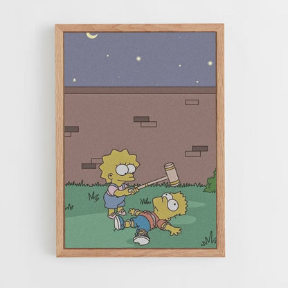 Póster Bart x Lisa