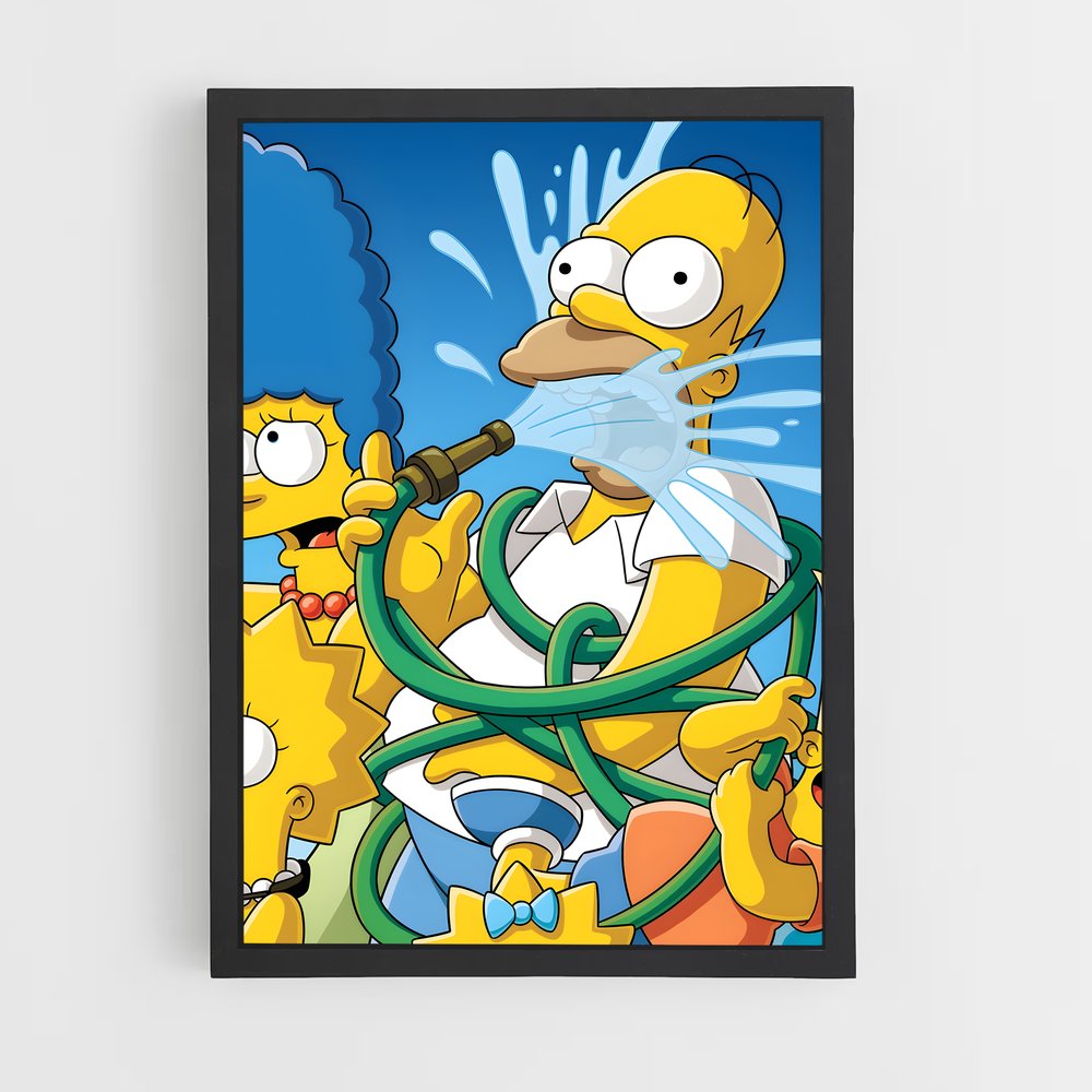simpsons-13 cadre Noir