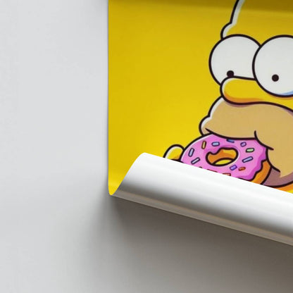 Donut de Homero Póster