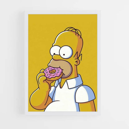 Donut de Homero Póster