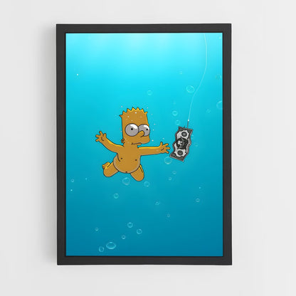 simpsons-17 cadre Noir