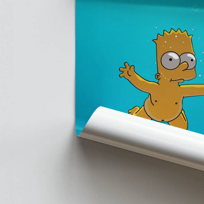 Póster Bart Nirvana