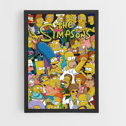 Póster Personaje Simpson