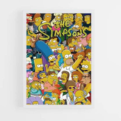 Póster Personaje Simpson