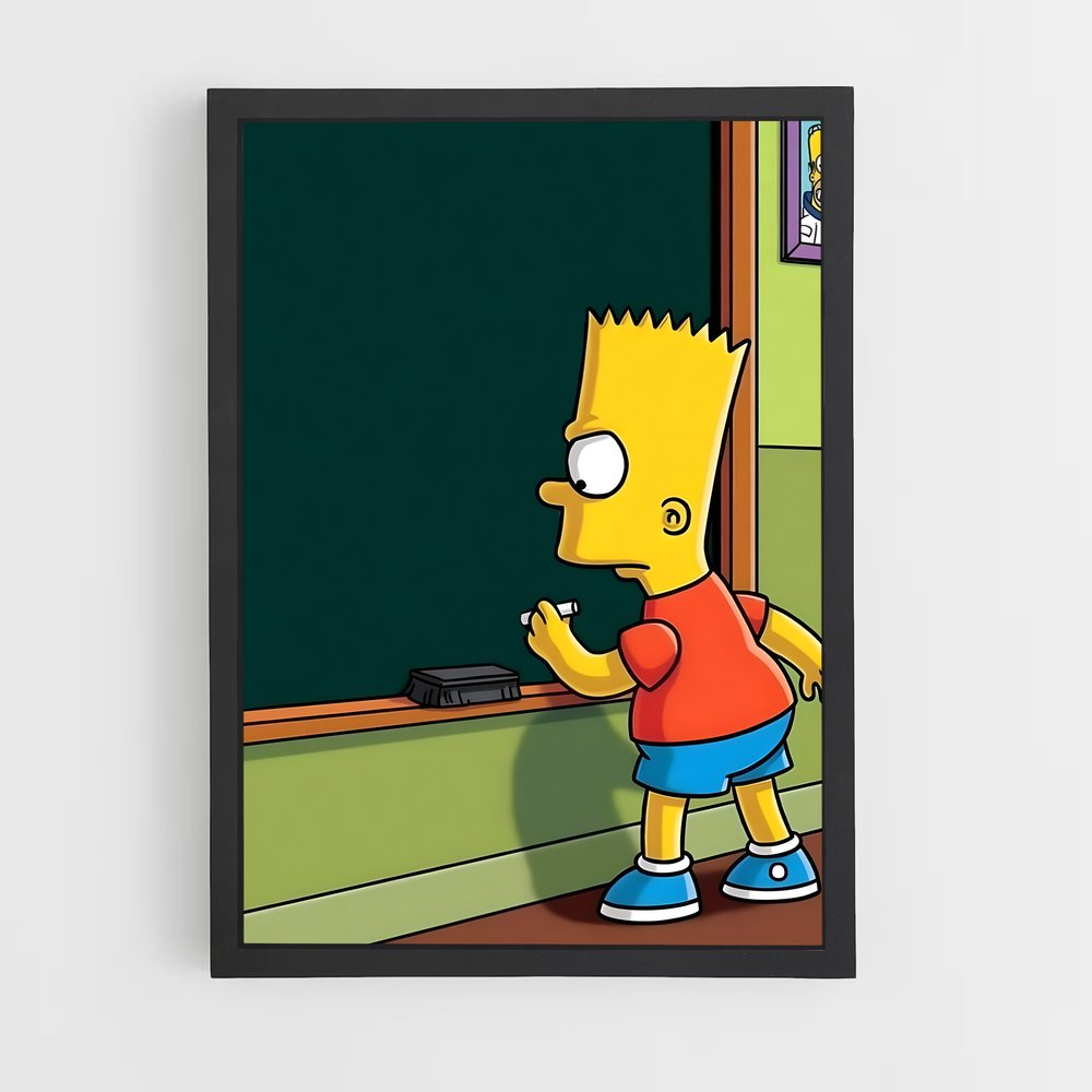 simpsons-20 cadre Noir