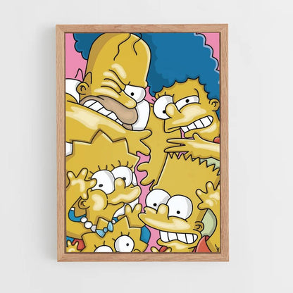 Póster La familia Simpson