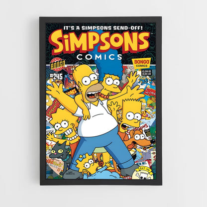 simpsons-4 cadre Noir