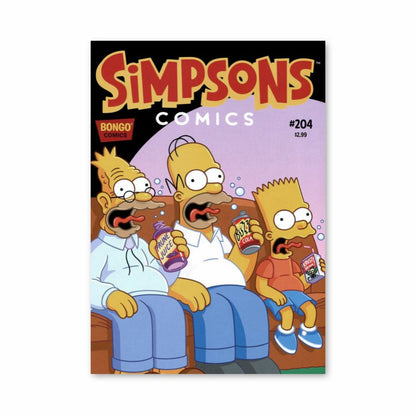 Póster Cerveza Simpsons