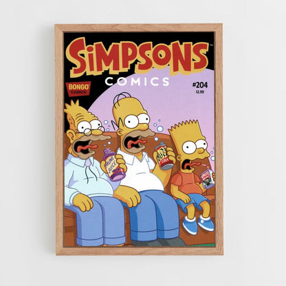 Póster Cerveza Simpsons