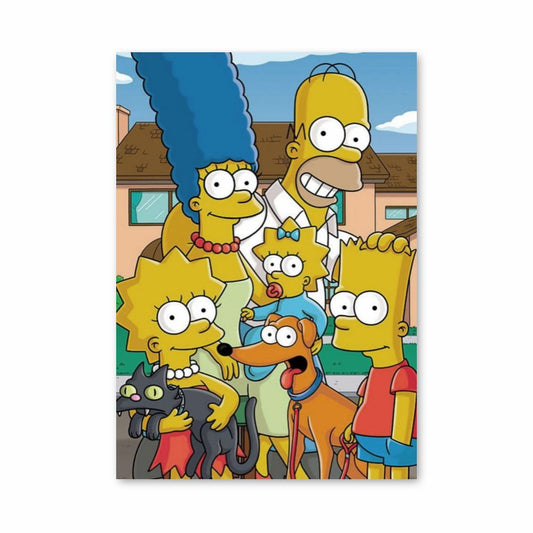 Póster La familia Simpson