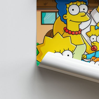 Póster La familia Simpson