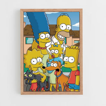 Póster La familia Simpson