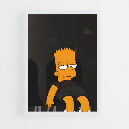 simpsons-8 cadre Blanc