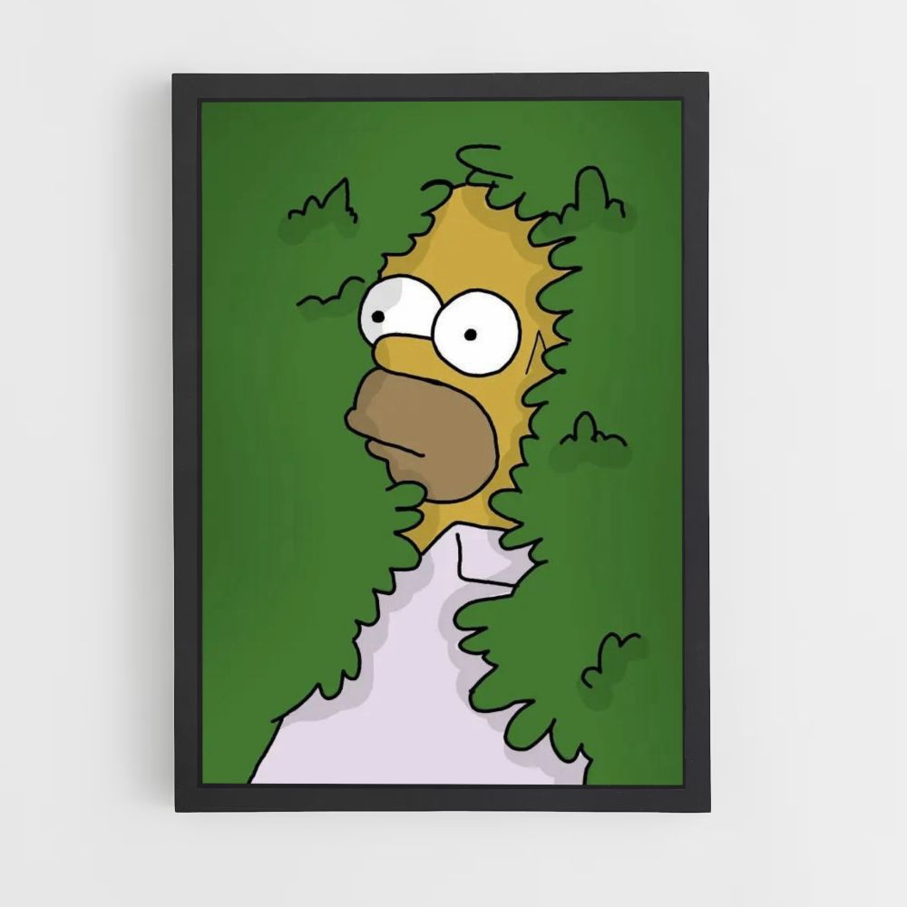 Póster Los Simpson Bush