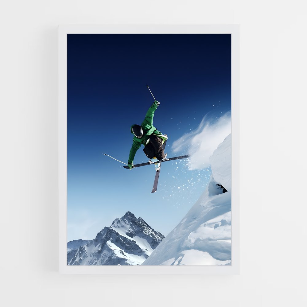 ski-14 cadre Blanc