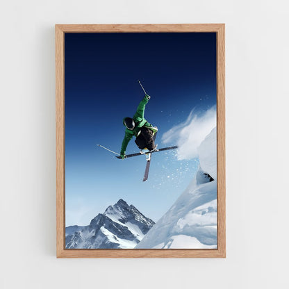 ski-14 cadre Bois clair