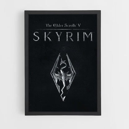 Póster Logotipo De The Elder Scrolls V