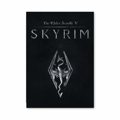 Póster Logotipo De The Elder Scrolls V