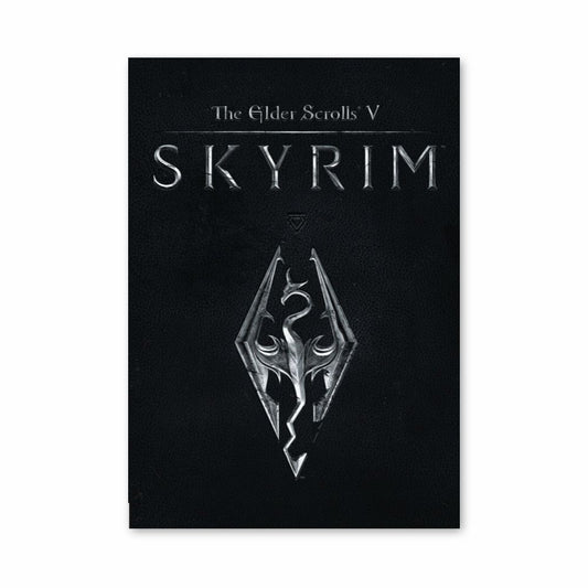 Póster Logotipo De The Elder Scrolls V