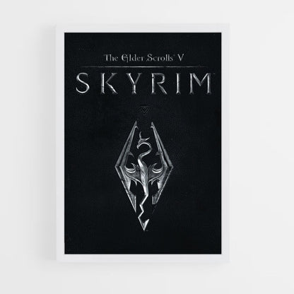 Póster Logotipo De The Elder Scrolls V