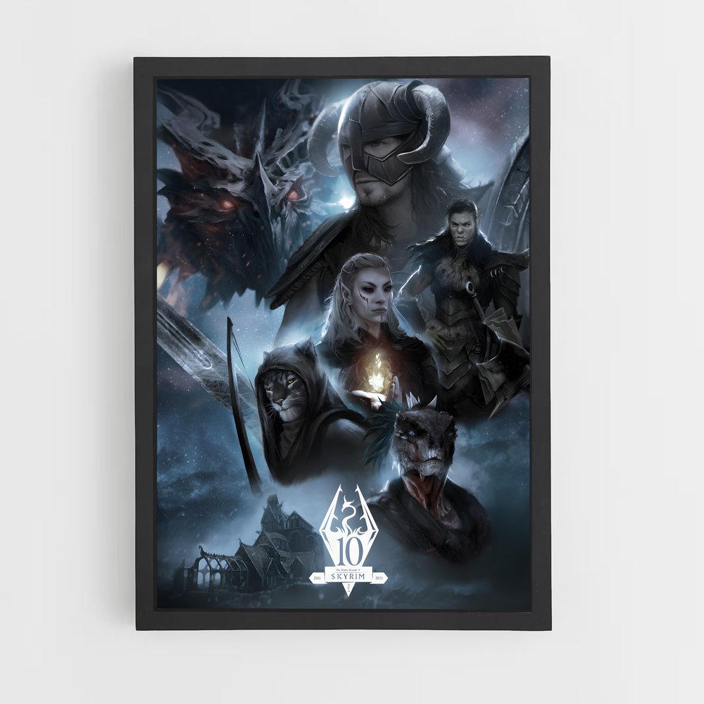 skyrim-6 cadre Noir