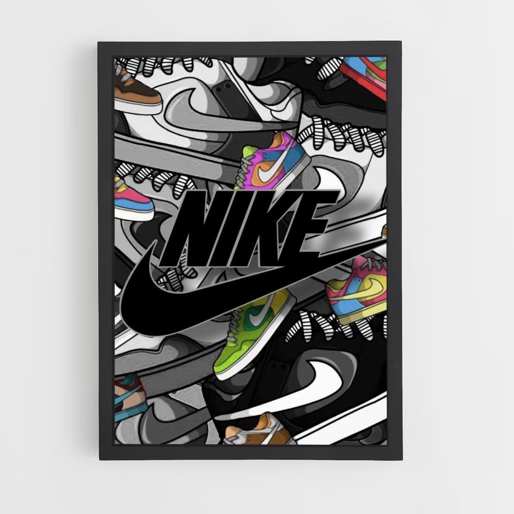 Zapatilla Nike Póster