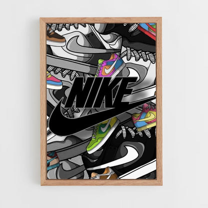 Zapatilla Nike Póster