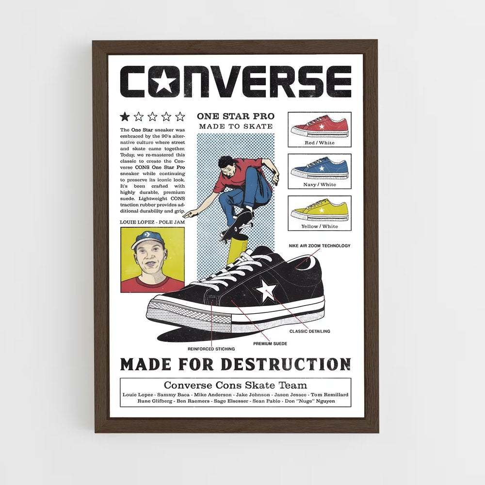 sneakers-11 cadre Bois foncé