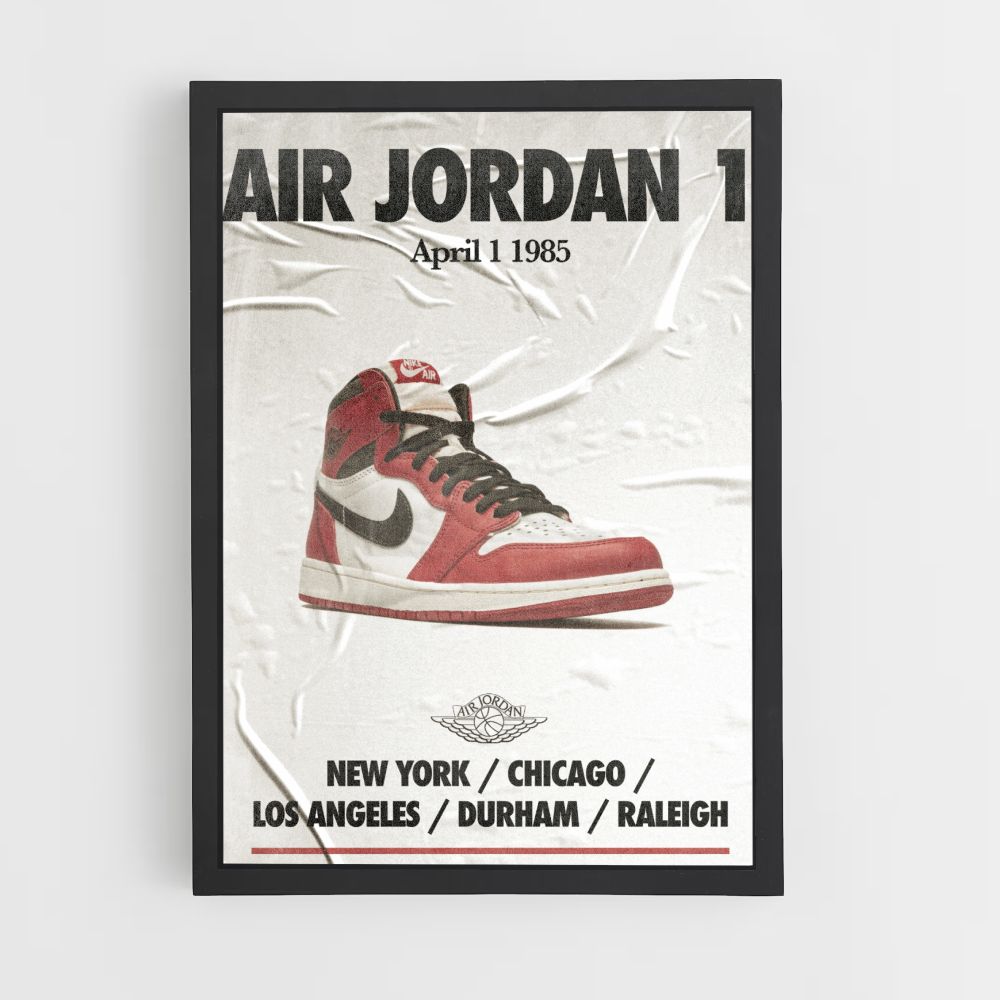 Air Jordan 1 Póster