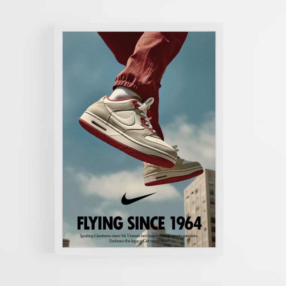 Póster Vuelo Nike