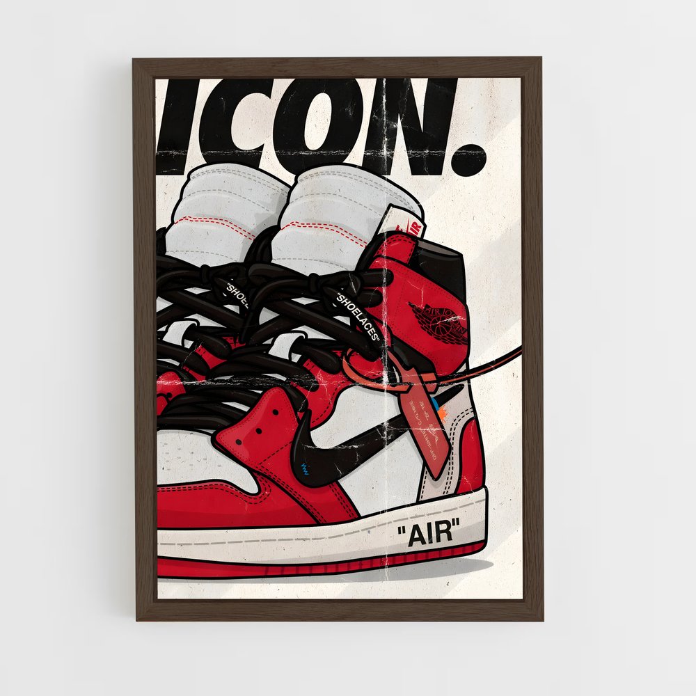 sneakers-22 cadre Bois foncé