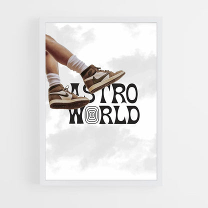 Nike Astro Mundo Póster