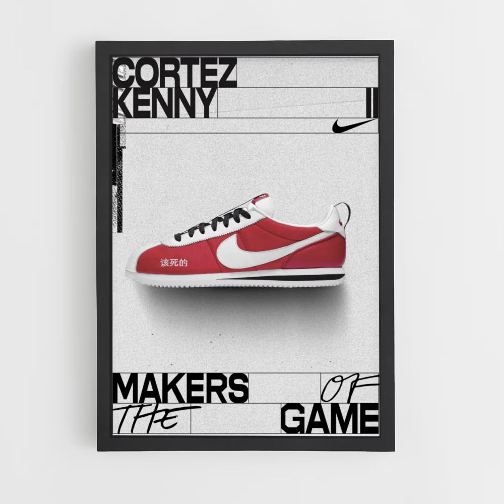 Póster Nike Cortez Kenny