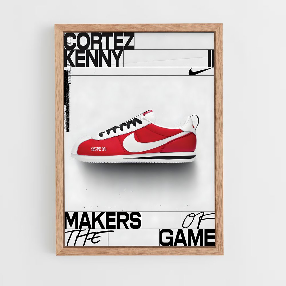sneakers-28 cadre Bois clair