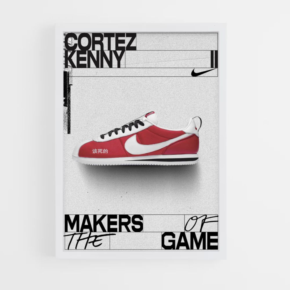 Póster Nike Cortez Kenny