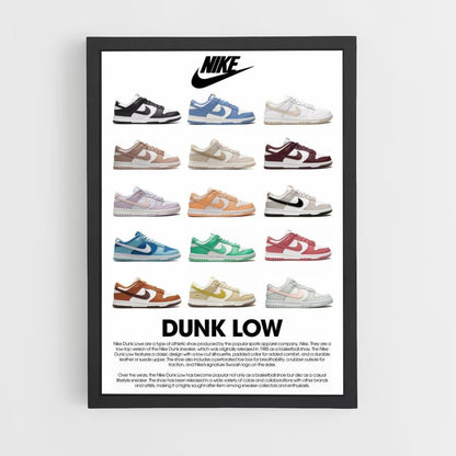 Póster Nike Dunk Low