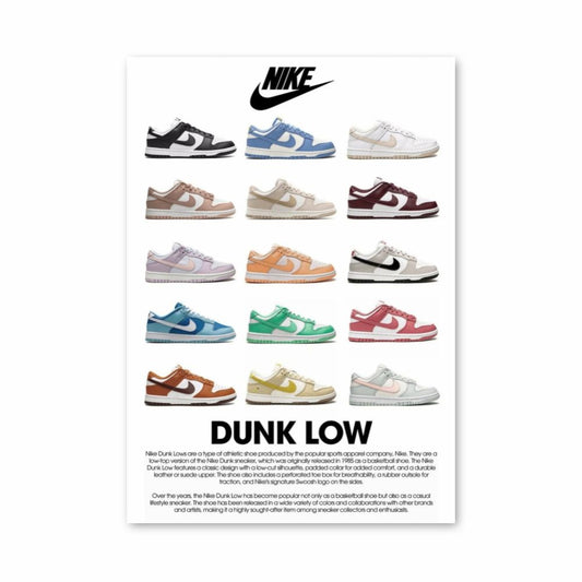 Póster Nike Dunk Low