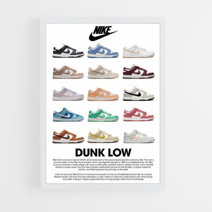 Póster Nike Dunk Low