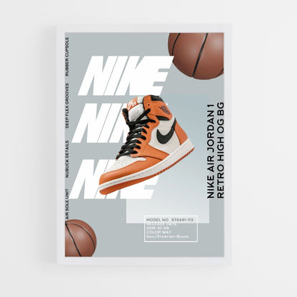 Nike Air Jordan 1 Póster