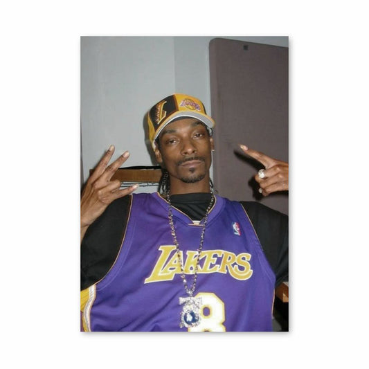 Póster Snoop Dogg Lakers