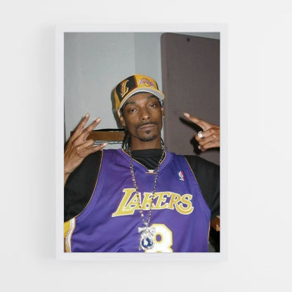 Póster Snoop Dogg Lakers