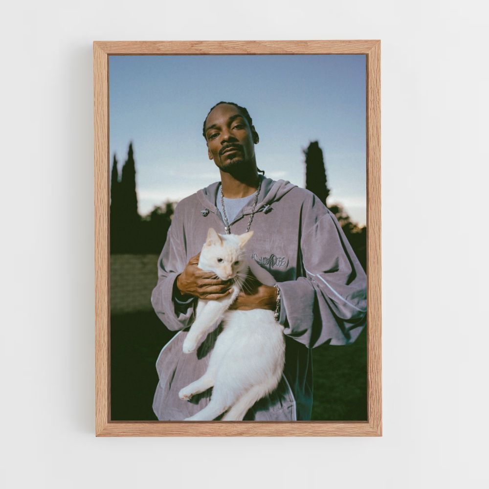 Gato Snoop Dogg Póster