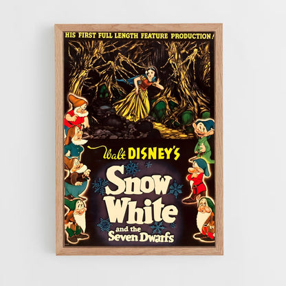 snow-white-2 cadre Bois clair