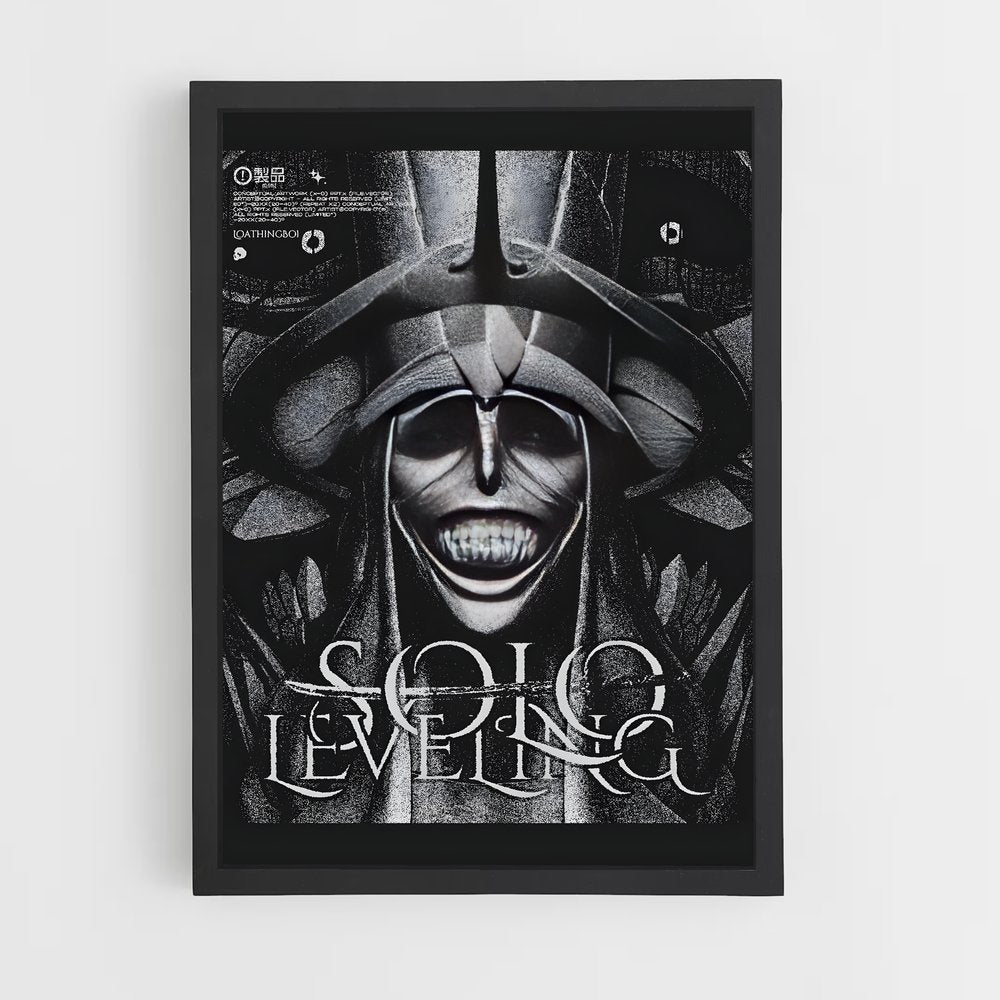 solo-leveling-3 cadre Noir