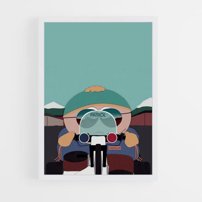 Cartel Cartman Policía