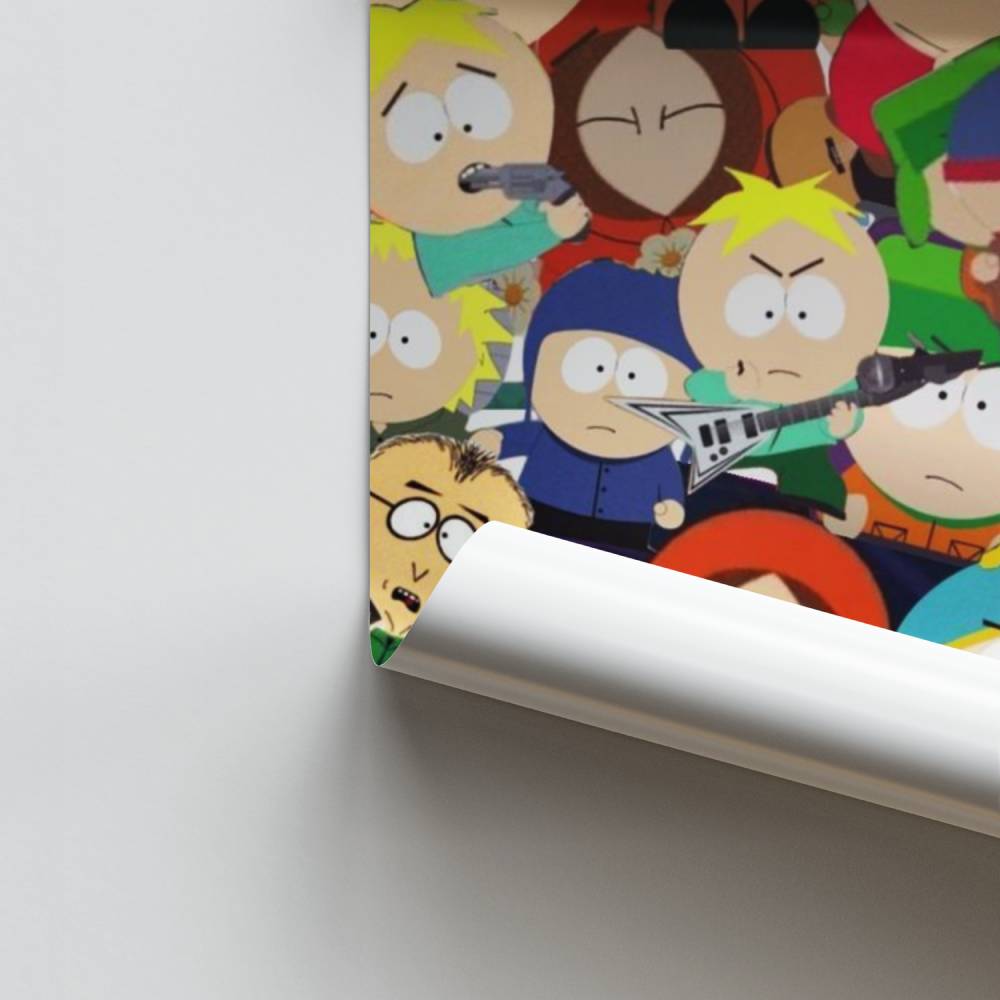 Collage de South Park Póster