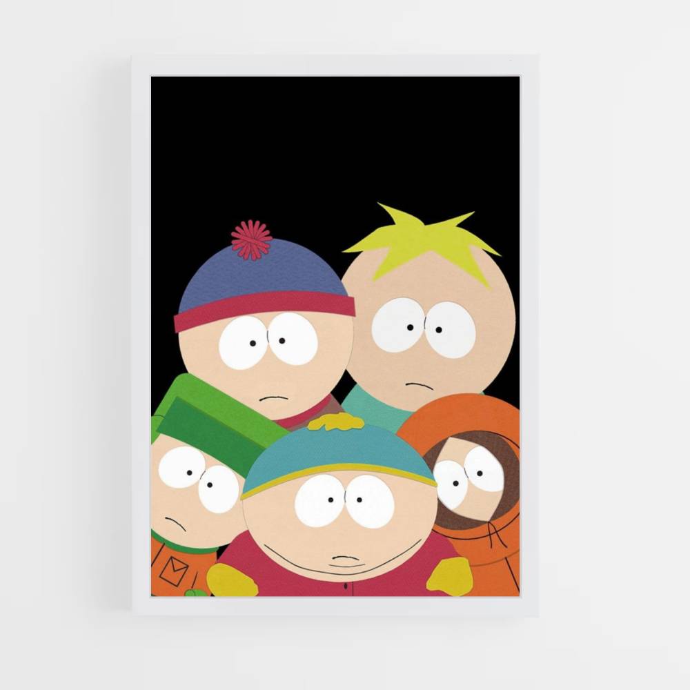 Niños de South Park Póster